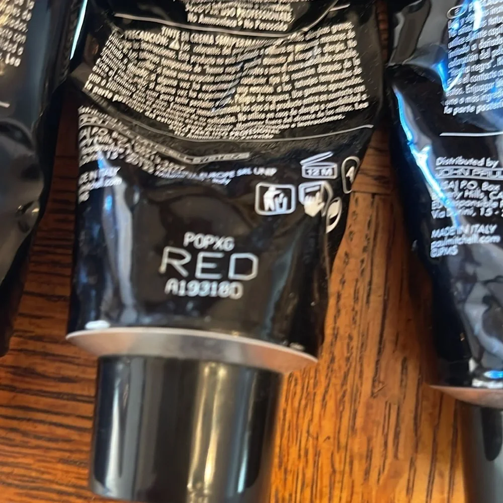 Paul Mitchell POP XG FUN COLORS  HAIR COLOR 6 used tubes all colors